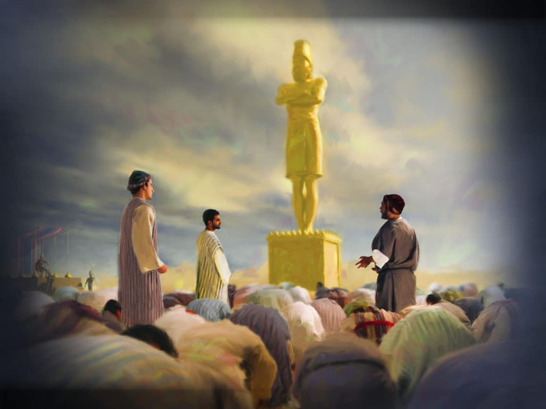 A adoração da estátua: onde estava Daniel?